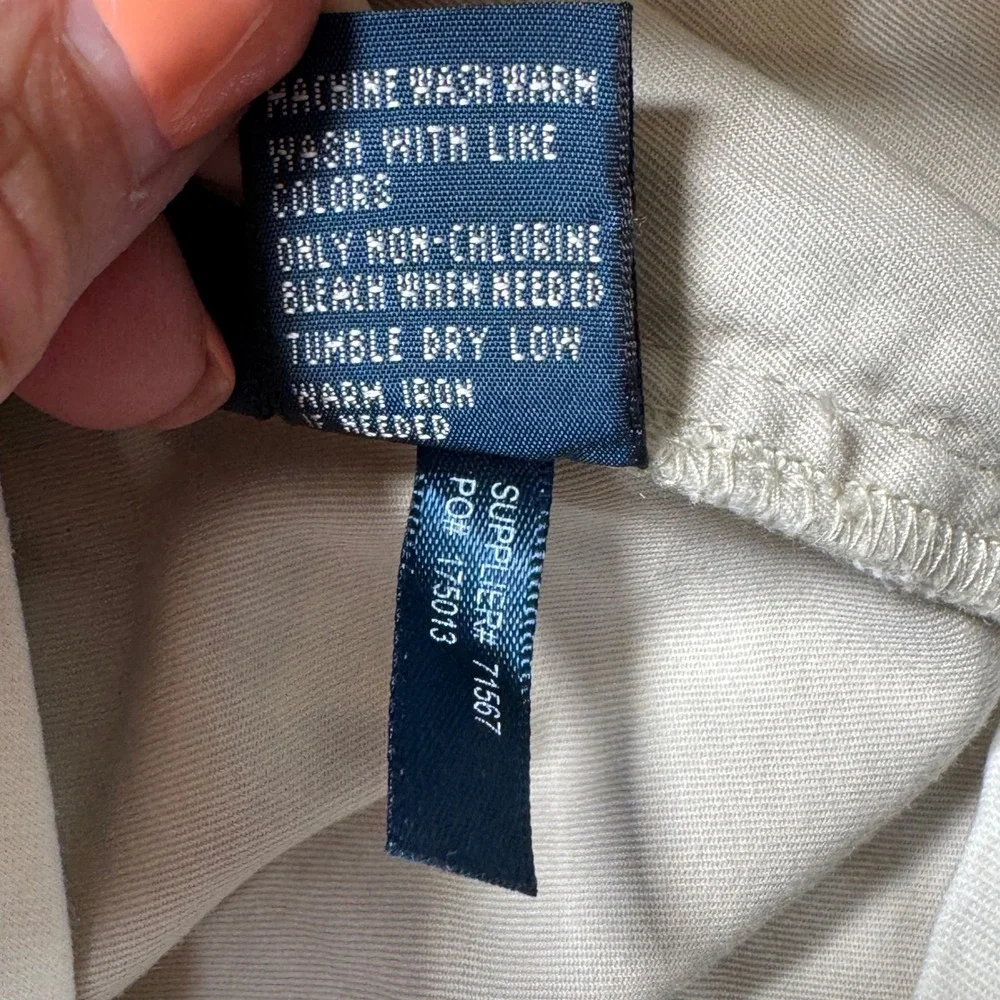 Polo Ralph Lauren Chino Trousers Khaki Cotton Mens 32x30 Prospect Pant Tan
